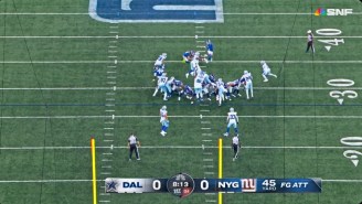 The Cowboys Returned A Blocked Field Goal For Their First Touchdown Of The Season