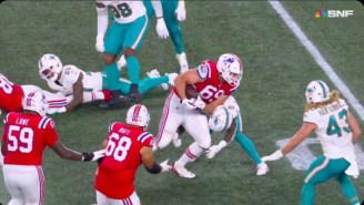 The Patriots Lost To The Dolphins After A Lateral To A Lineman Came Up Just Short On 4th Down