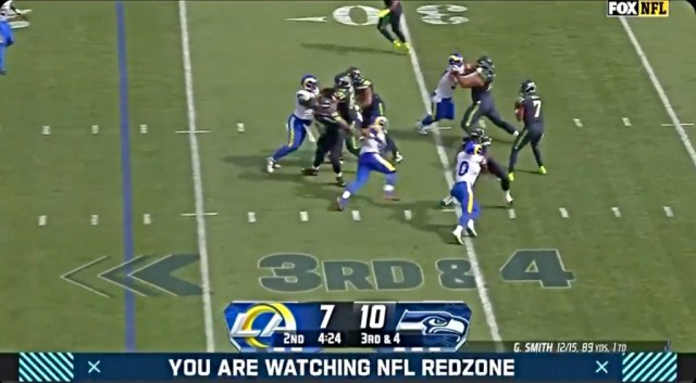 Some gifs of Aaron Donald getting his ass kicked (by Seahawks!) - Field  Gulls