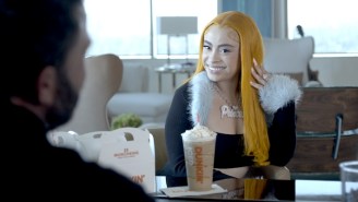 Ice Spice And Ben Affleck Team Up For A Brainstorming Session In An Ad Announcing The Rapper’s New Dunkin’ Collab