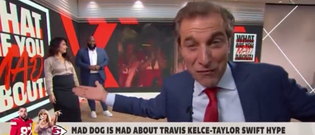 first take mad dog taylor swift travis kelce