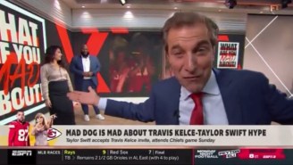 ‘First Take’ Floated The Theory That Taylor Swift And Travis Kelce Are Not Actually Dating