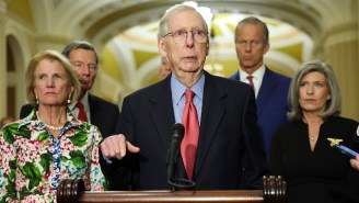 Mitch McConnell Is Refusing To Leave Office Despite Regularly Freezing Up Like A Dusty Old Computer That’s Low On RAM