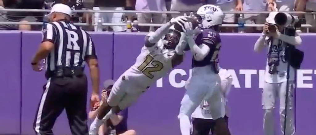 Colorado Star Travis Hunter Made A Ridiculous Play To Pick Off TCU’s ...