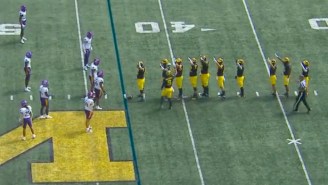 Michigan’s Football Players Paid Tribute To Jim Harbaugh, Who Was Suspended By Michigan