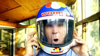 Will Ferrell Busted Out The Ricky Bobby Helmet To Celebrate Lee Corso’s 400th ‘College GameDay’ Headgear Pick