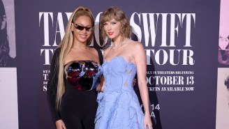 Taylor Swift Returned Beyoncé’s Favor And Made A Surprise Appearance At The ‘Renaissance’ Movie Premiere In London