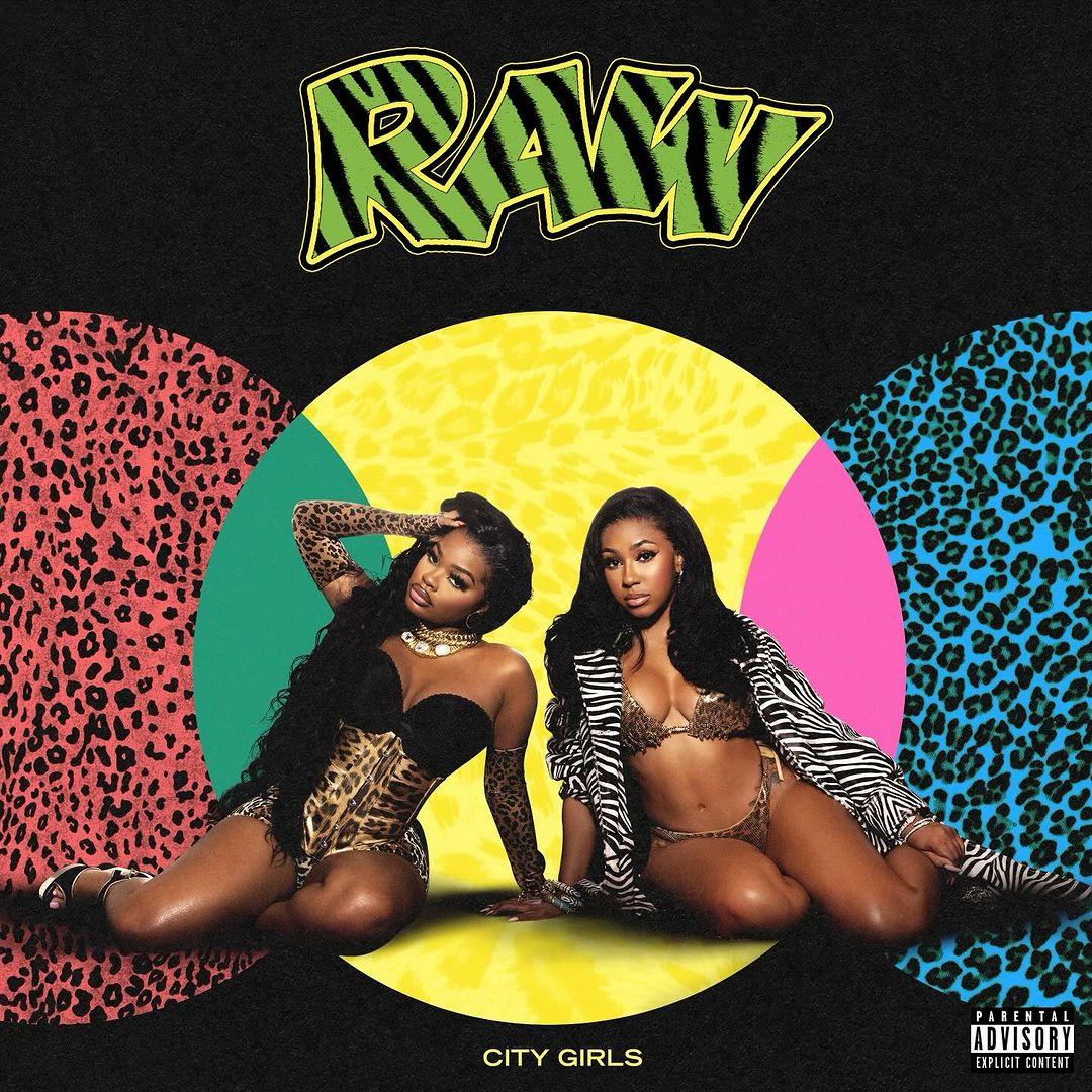 City Girls RAW Real Ass Whores album cover 2023