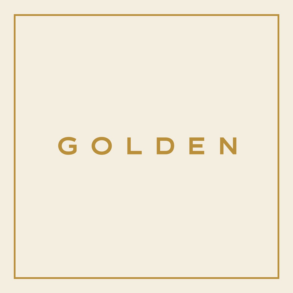 Jungkook Golden album cover 2023