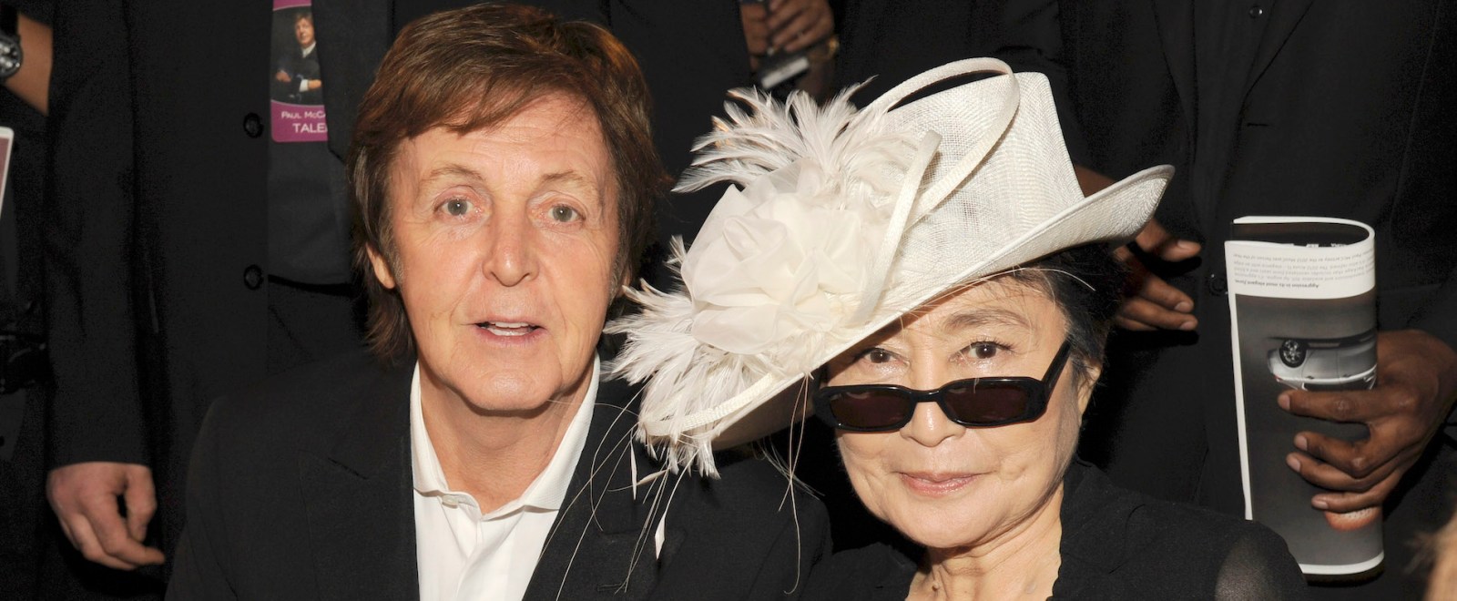 Paul McCartney Yoko Ono 2012 MusiCares Person Of The Year Gala