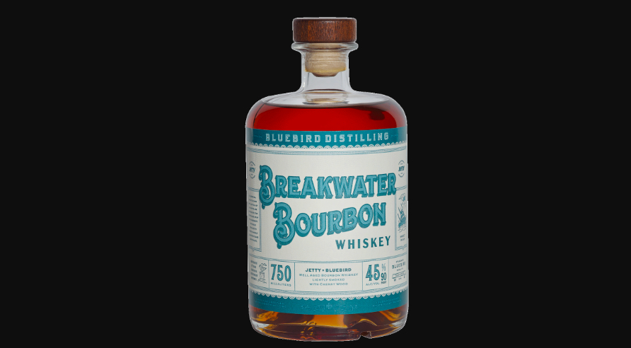 Breakwater Bourbon Whiskey Jetty x Bluebird