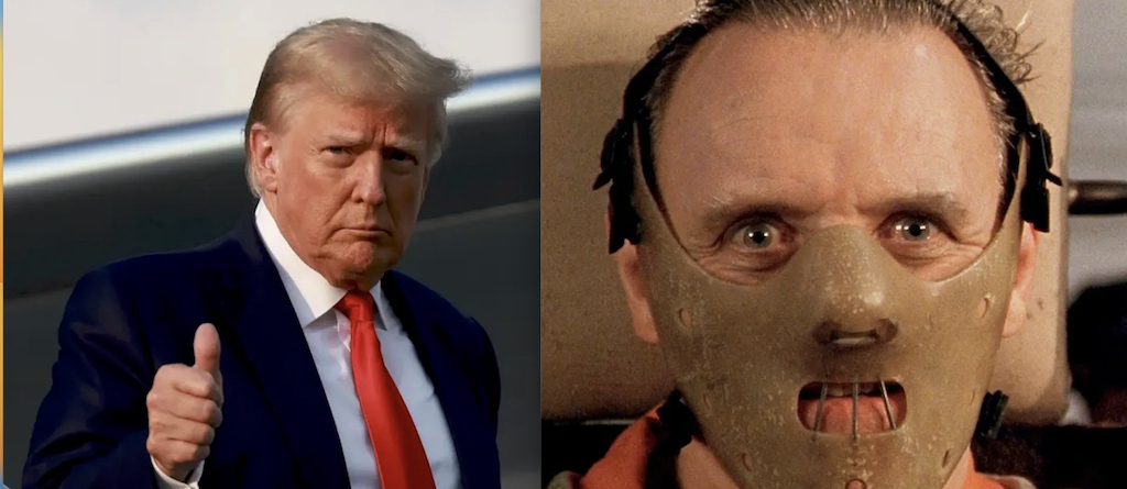 Trump Hannibal Lecter