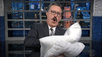 Stephen Colbert Dressed Up Like Mike Lindell To Put His Struggling MyPillow Company Out Of Its Misery