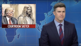 Colin Jost Dragged Trump For Bafflingly Comparing Himself To Jesus (Again) On ‘SNL’ Weekend Update