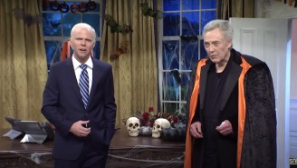 Christopher Walken Joined Mikey Day’s Biden To Ring In Halloween And Drag New House Speaker Mike Johnson In ‘SNL’ Cold Open