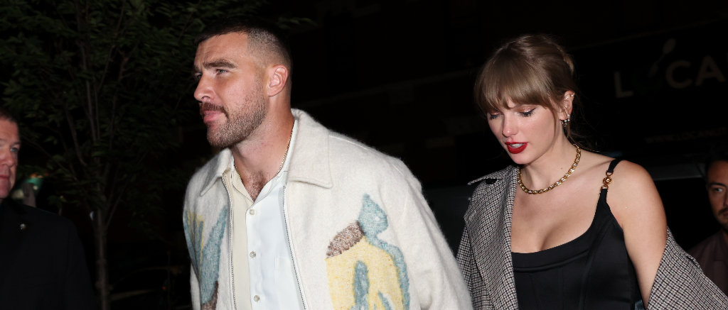 Travis Kelce Taylor Swift SNL 2023