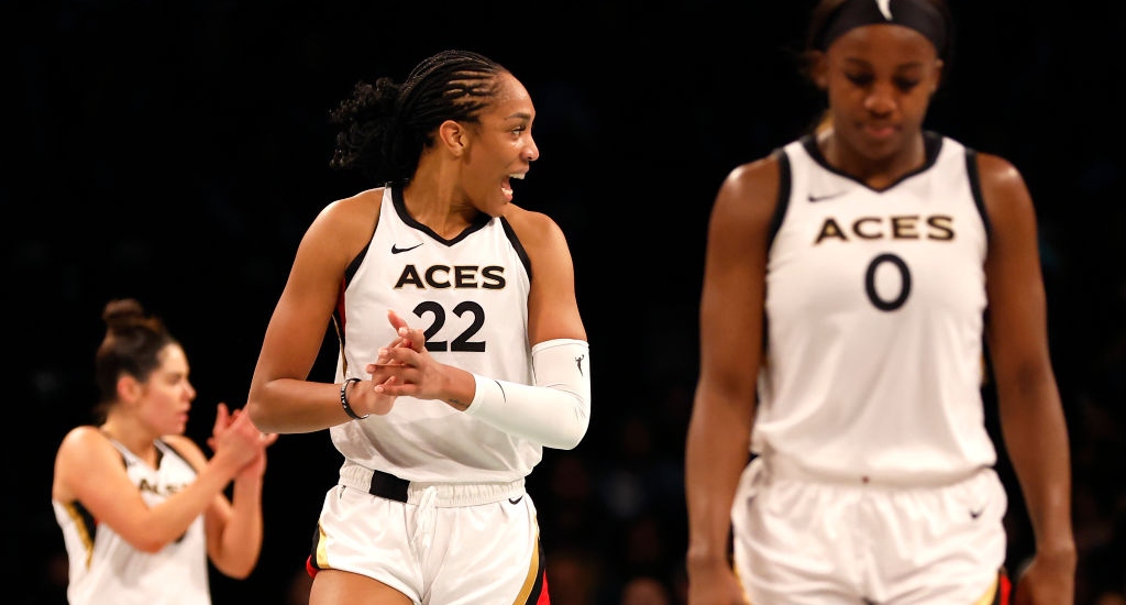 WNBA on Instagram: Shop your own @LVAces Championship Merch at