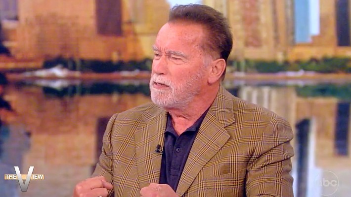 Schwarzenegger Praises Chris Pratt For Being 'Strict Father'