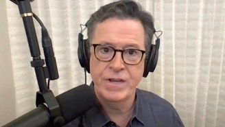 Stephen Colbert Is Working From Home After Testing Positive For COVID (Taylor’s Version)