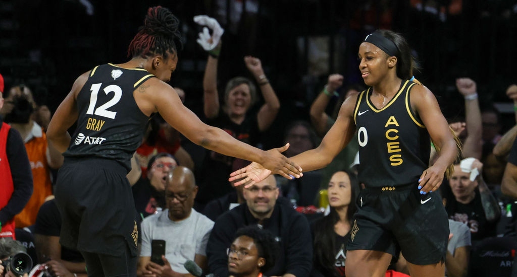 Les As dominent Liberty lors du premier match de la finale de la WNBA