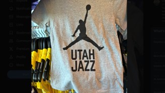 The Jazz Stopped Selling A Poorly Designed Jordan Brand Shirt After Fans Got Mad