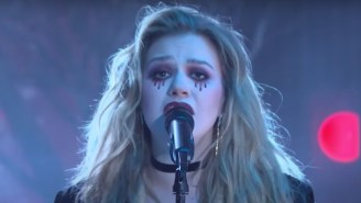 Kelly Clarkson Delivered A Chilling Cover Of Olivia Rodrigo’s ‘Vampire’ During A Special Halloween-Themed Kellyoke Segment