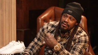 Marshawn Lynch Had An Incredible Reaction To Being Asked If He Ever Partied With Russell Wilson