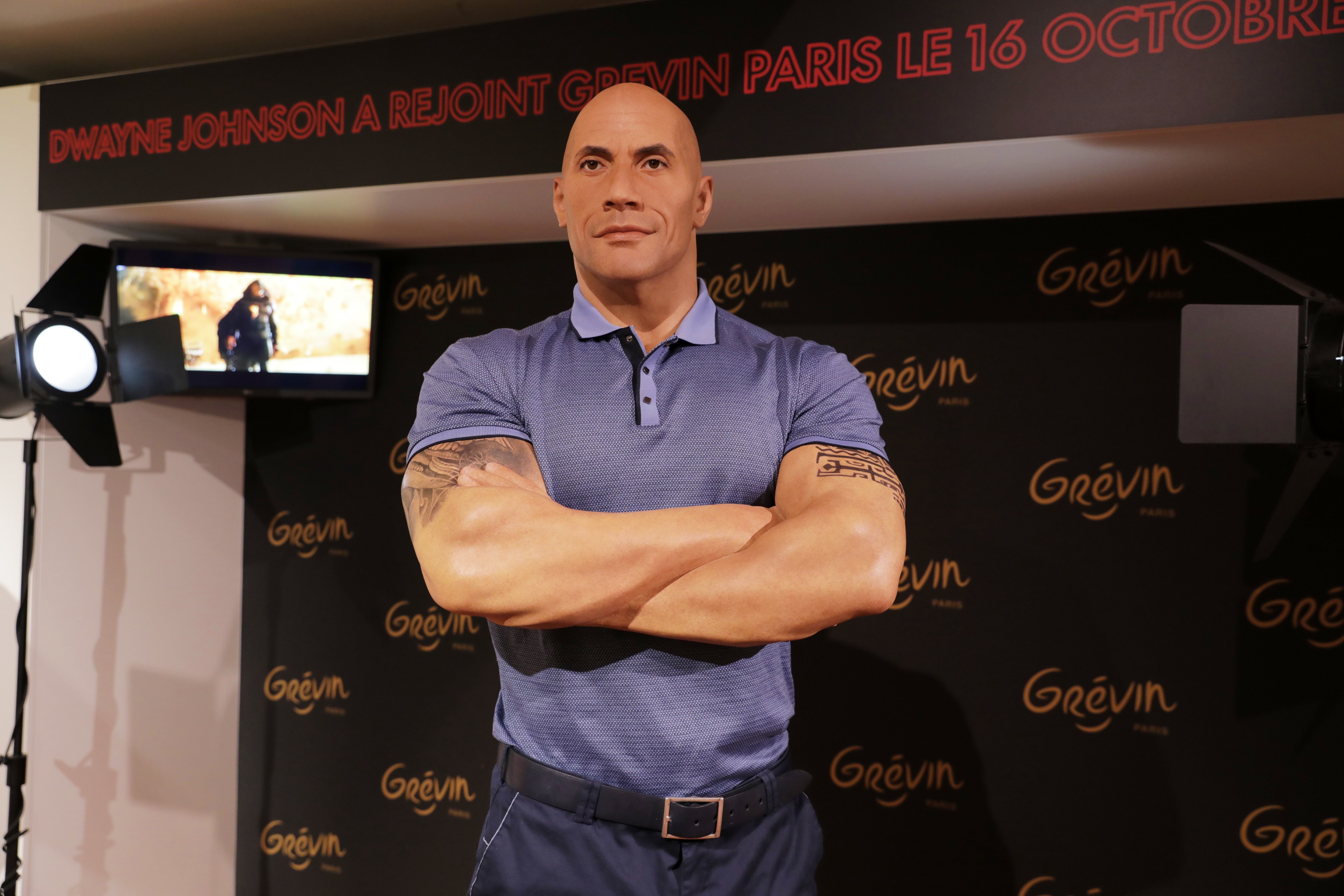 The Wax Statue Of The Rock Has Been 'Updated'