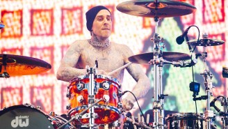Travis Barker Showed Off The Nasty Injury He Suffered For Drumming Too Hard During A Blink-182 Show