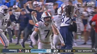 Virginia Shocked UNC To End The Heels Undefeated Season On A Late Drake Maye Interception