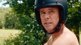 Hey, Wanna See A Gin Commercial Where Walton Goggins Is Butt-Naked On A Motorbike?