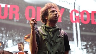 Zack De La Rocha Returned To The Stage After His Injury Alongside Run The Jewels