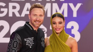 David Guetta & Jessica Ledon Revealed That They’re Expecting Their First Child Together At The 2023 Latin Grammys