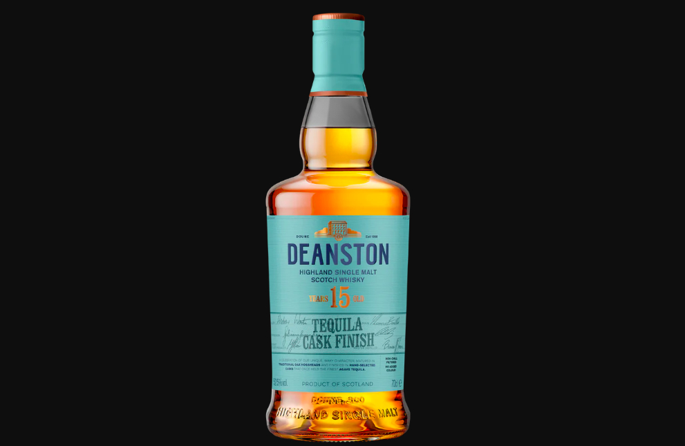 Deanston Highland Single Malt Scotch Whisky 15 Years Old Tequila Cask Finish