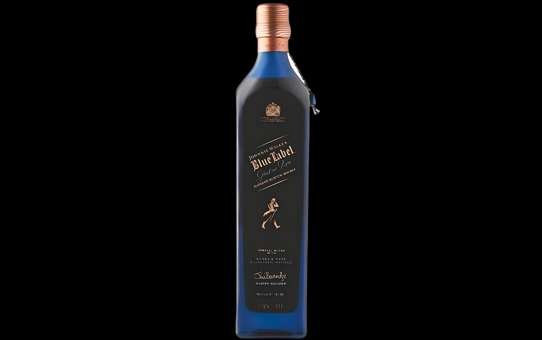 Johnnie Walker Blue Label Blended Scotch Whisky Ghost and Rare Brora