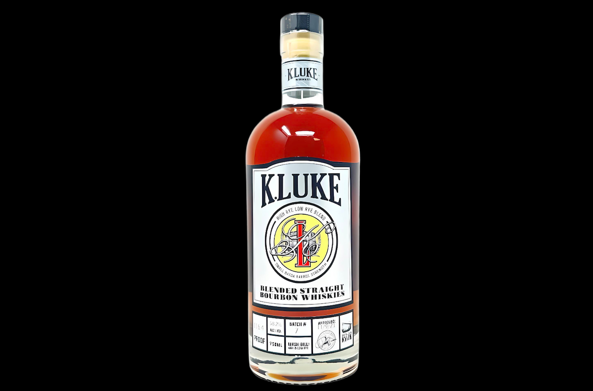 K.LUKE Small Batch Barrel Strength Blended Straight Bourbon Whiskey