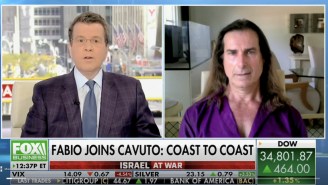 Fox News Hosted Romance Novel Cover Model Fabio As An Expert To Pontificate At Length About The Israel-Hamas War