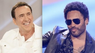 Apparently Nicolas Cage And Lenny Kravitz Once Did A High School Musical Together (???) (!!!)