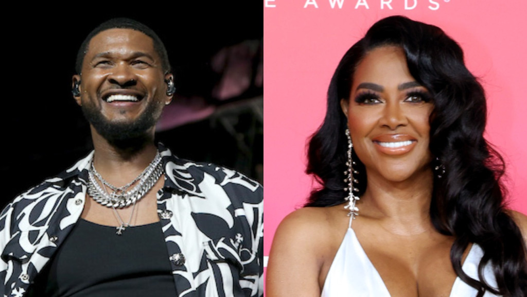 Usher & Kenya Moore Shared A Movement At Las Vegas Concert