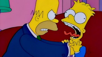 A Legendary ‘Simpsons’ Director Shared His Drawing From The First Time Homer Choked Bart