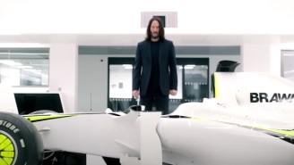 Keanu Reeves Narrates The ‘Barely Believable’ Sports Drama In Hulu’s ‘Brawn: The Impossible Formula 1 Story’