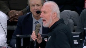 Gregg Popovich Grabbed A Mic And Told Spurs Fans To Stop Booing Kawhi Leonard During A Game