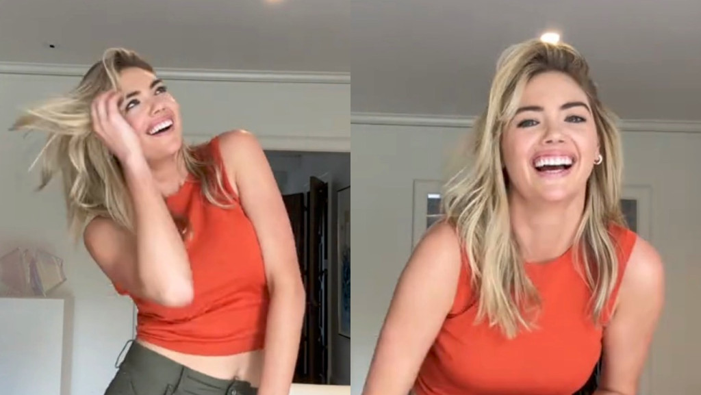 Kate Upton Made Tiktok Debut By Bringing Back Dougie Dance