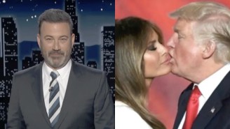 Jimmy Kimmel Suggests The Perfect Costume For Melania Trump To ‘Scare’ Donald (Hint: It’s A Certain Adult Film Star)
