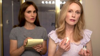 Oscar-Winning Actresses Julianne Moore And Natalie Portman Recreated A Classic ‘Real Housewives’ Tussle For Andy Cohen