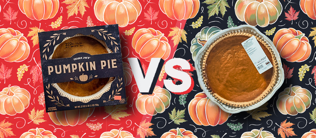 Trader Joe vs. Costco Pumpkin Pie Battle