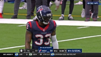Texans RB Dare Ogunbowale Kicked A Go-Ahead Field Goal In The Fourth Quarter