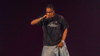 Travis Scott Brought A Very Special Guest Out During His LA Show: His Daughter Stormi