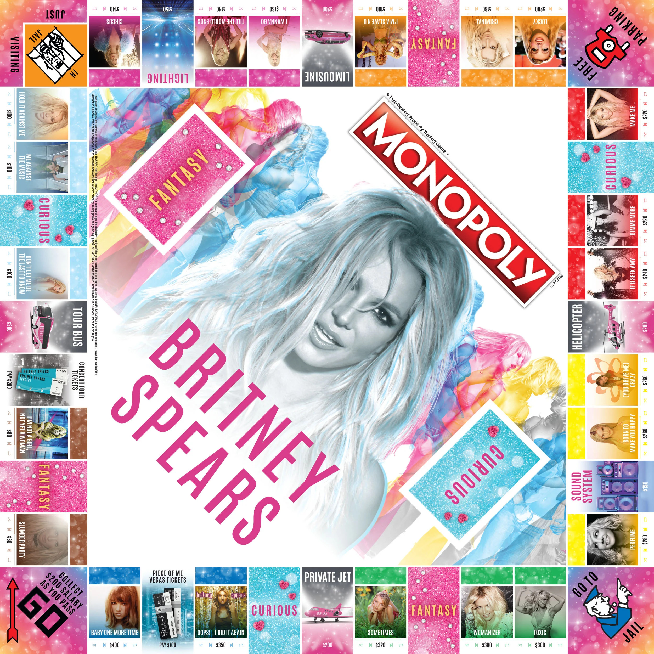 Britney Spears Monopoly game