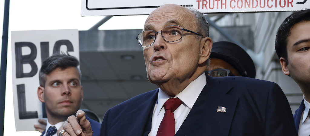 What On Earth Is Going On With This Rudy Giuliani Staffer’s Haircut ...